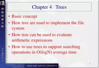 Chapter 4 Trees