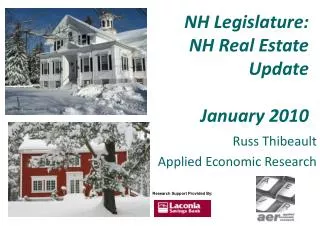 NH Legislature: NH Real Estate Update January 2010