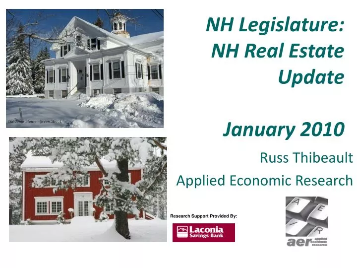 nh legislature nh real estate update january 2010
