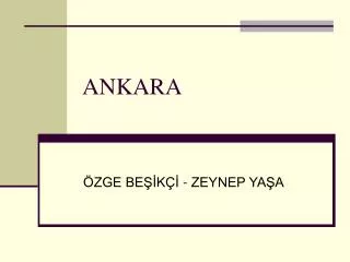 ankara