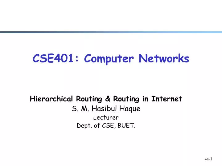 cse401 computer networks