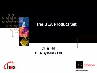 The BEA Product Set