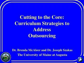 Cutting to the Core: Curriculum Strategies to Address Outsourcing