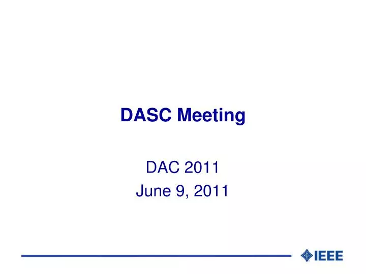 dasc meeting