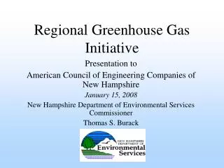 Regional Greenhouse Gas Initiative