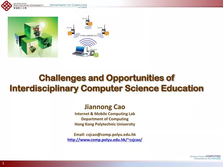 challenges and opportunities of interdisciplinary computer science education