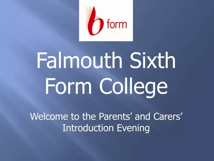 welcome to the parents and carers introduction evening