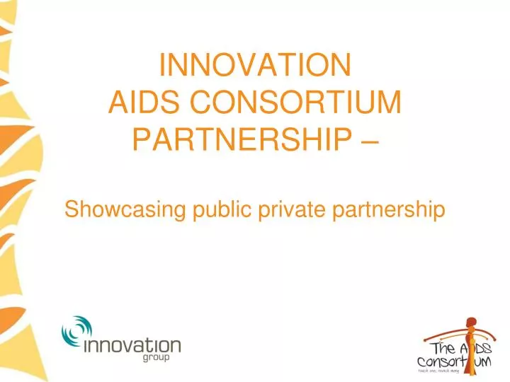 innovation aids consortium partnership showcasing public private partnership