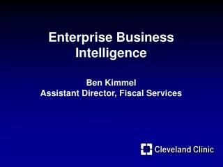 Enterprise Business Intelligence
