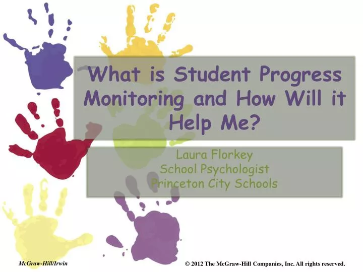 what is student progress monitoring and how will it help me