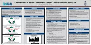 A Novel Approach to Teaching Communication: Using the Cognitive-Behavioural Model (CBM)