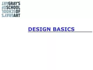 DESIGN BASICS