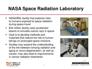 NASA Space Radiation Laboratory