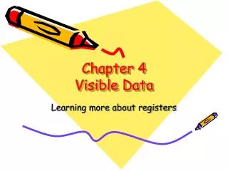 Chapter 4 Visible Data