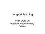 Long-tail learning - slide 1
