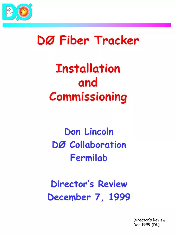 d fiber tracker installation and commissioning