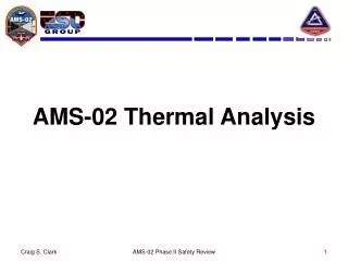 AMS-02 Thermal Analysis