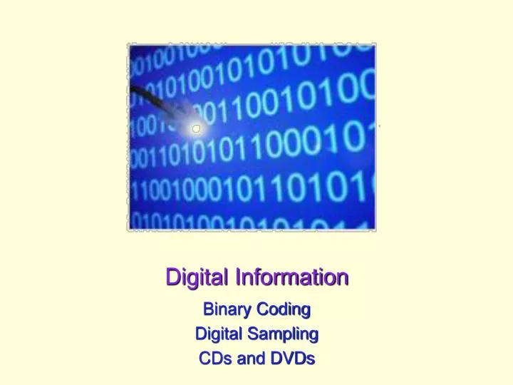 digital information