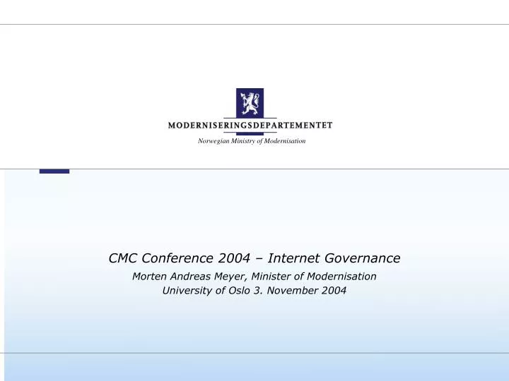 cmc conference 2004 internet governance