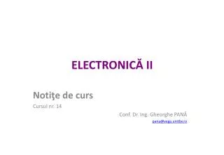 electro nic ii