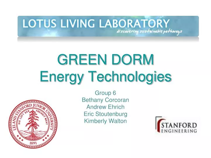 green dorm energy technologies