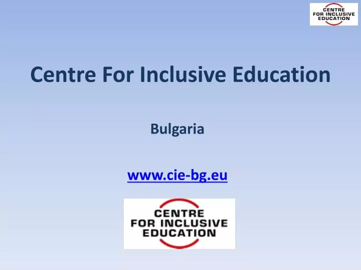 centre for inclusive education