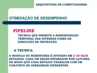 otimiza o de desempenho