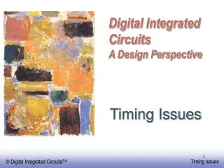 Digital Integrated Circuits A Design Perspective