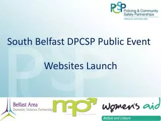 South Belfast DPCSP Public Event