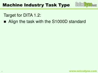 Machine Industry Task Type