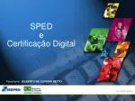Palestrante: - slide 1