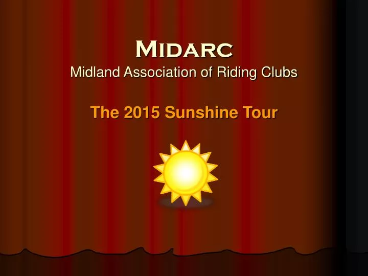midarc midland association of riding clubs