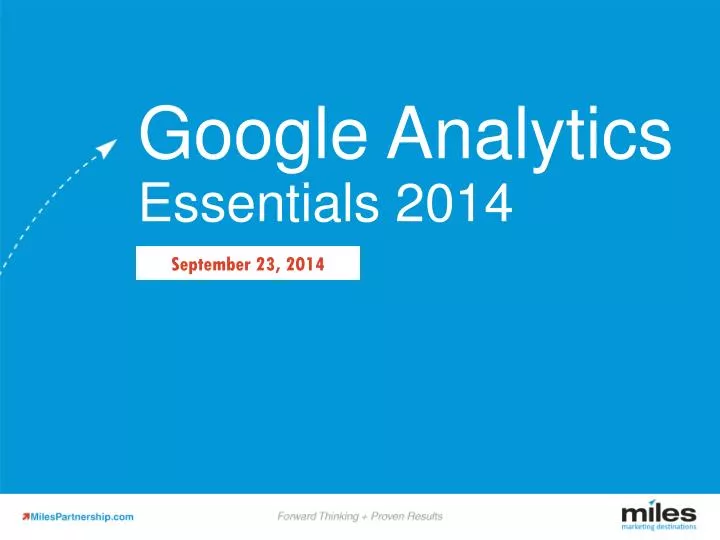 google analytics essentials 2014