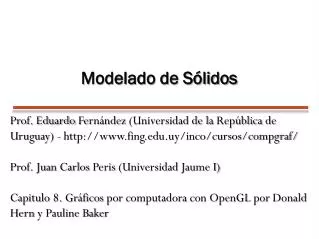 modelado de s lidos