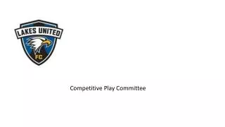 Competitive Play Committee