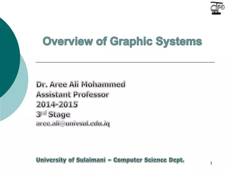 overview of graphic systems