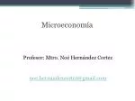 Microeconomía - slide 1