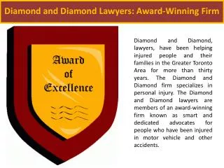 Diamond and Diamond Lawyers: Award-Winning Firm