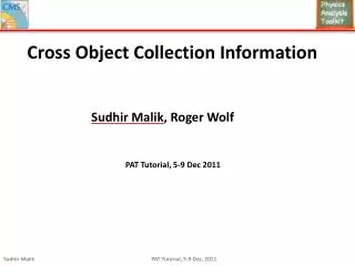 Cross Object Collection Information