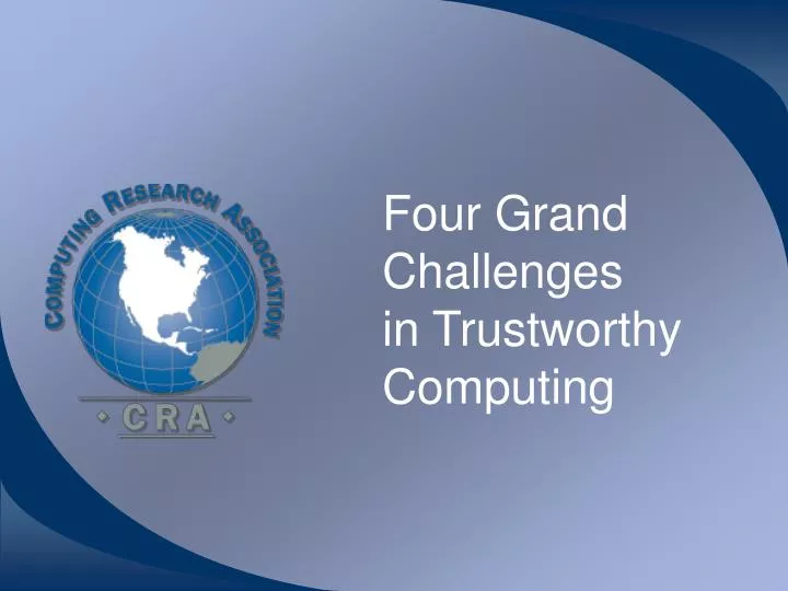 four grand challenges in trustworthy computing