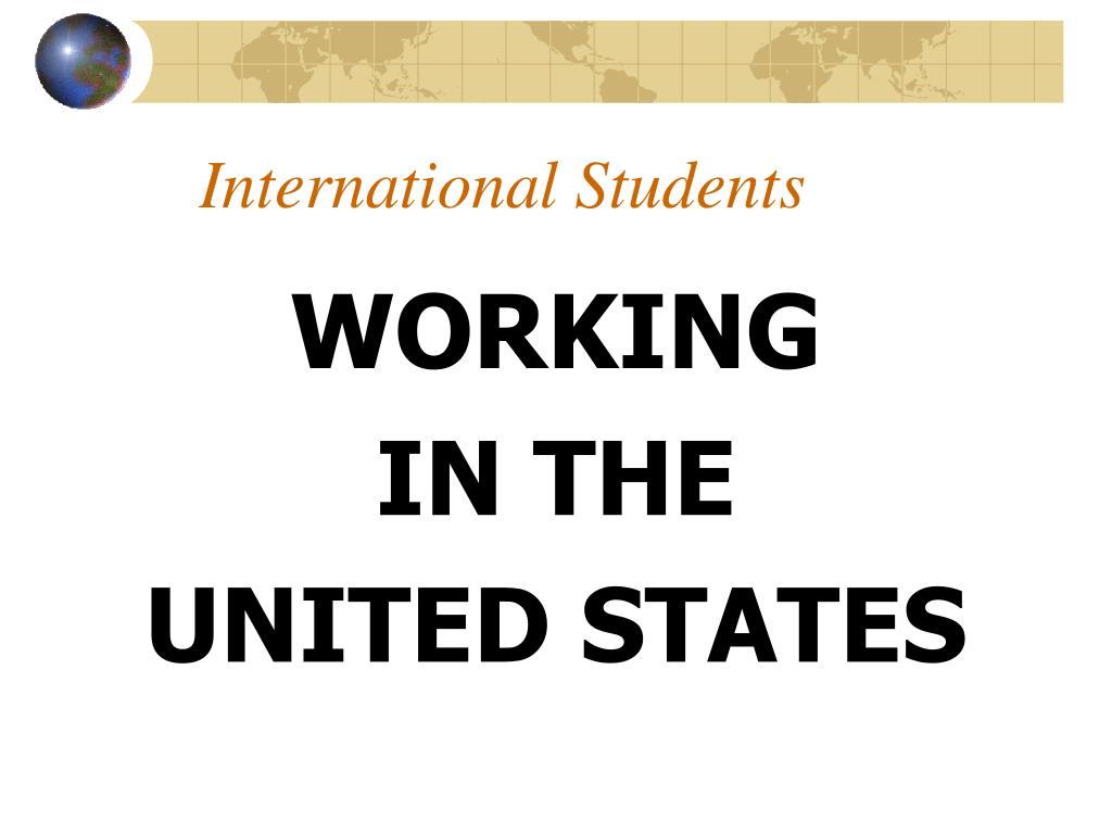 PPT - International Students PowerPoint Presentation, free download ...