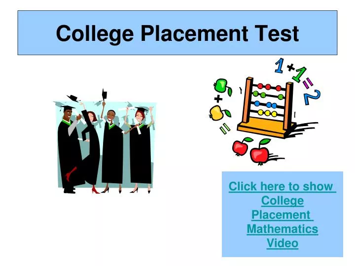college placement test