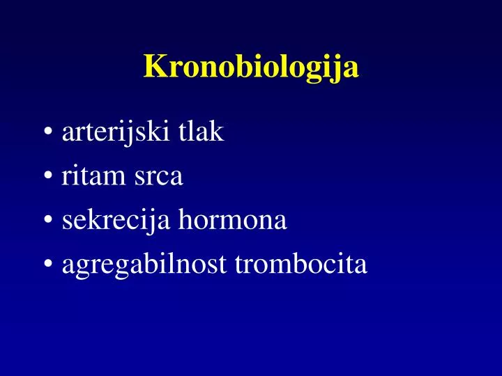 kronobiologija