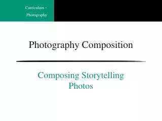 Photography Composition