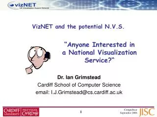 VizNET and the potential N.V.S.