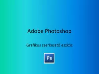 adobe photoshop