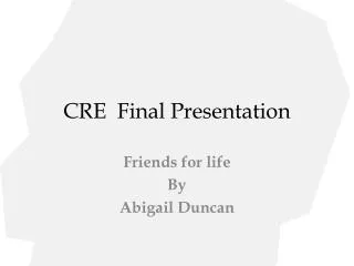 CRE Final Presentation