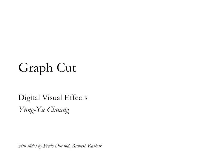 graph cut