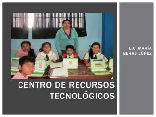 centro de recursos tecnol gicos