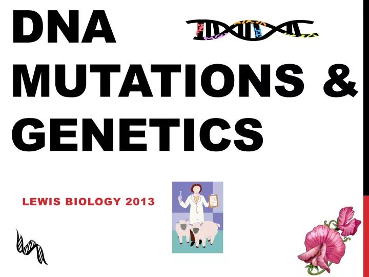 dna mutations genetics